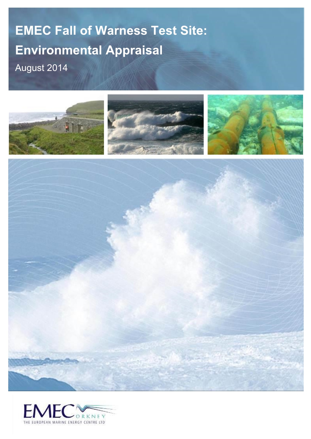 Environmental Appraisal August 2014