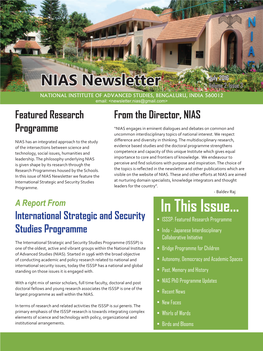 NIAS Newsletter