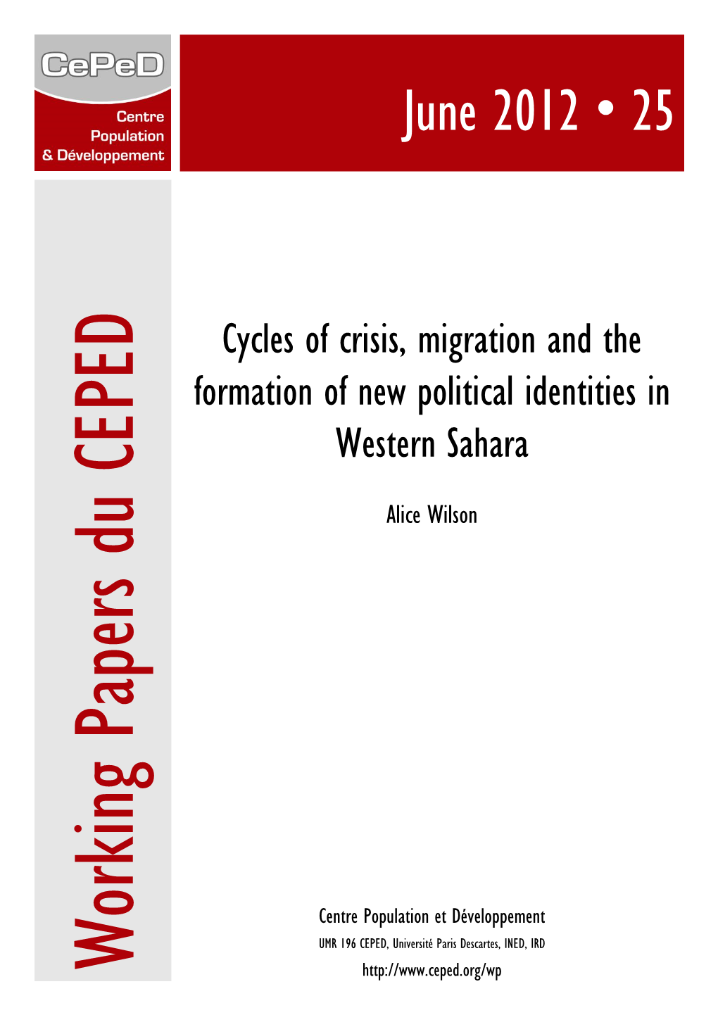 Cycles of Crisis, Migration and the Formation of New Political Identities