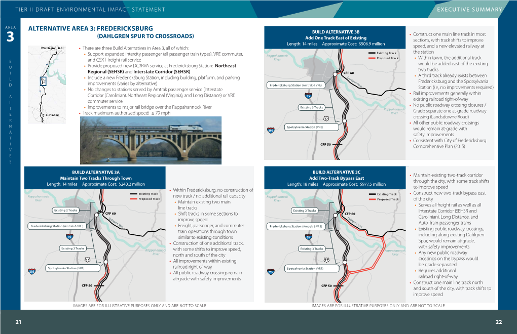 Alternative Area 3: Fredericksburg (Dahlgren Spur to Crossroads)