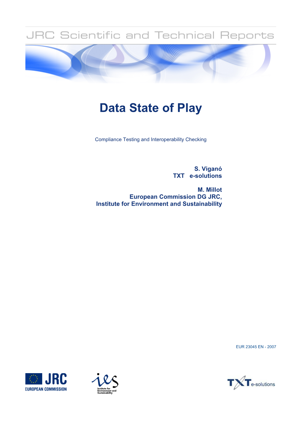 Data State of Play