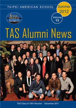 TAS Alumni News Volume 13 Summer 2012