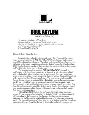 SOUL ASYLUM Biography by Arthur Levy
