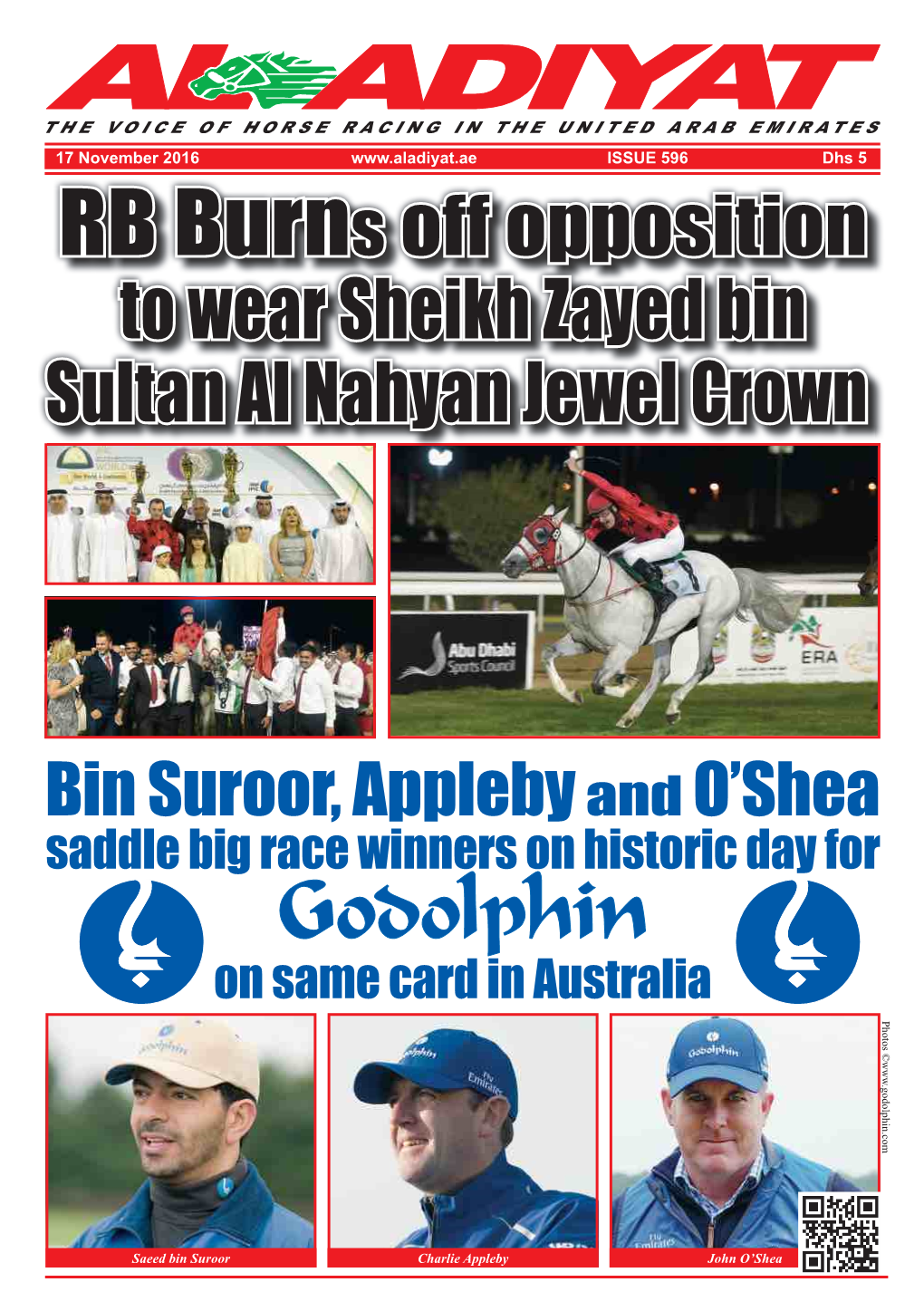 RB Burns Off Opposition to Wear Sheikh Zayed Bin Sultan Al Nahyan Jewel Crown