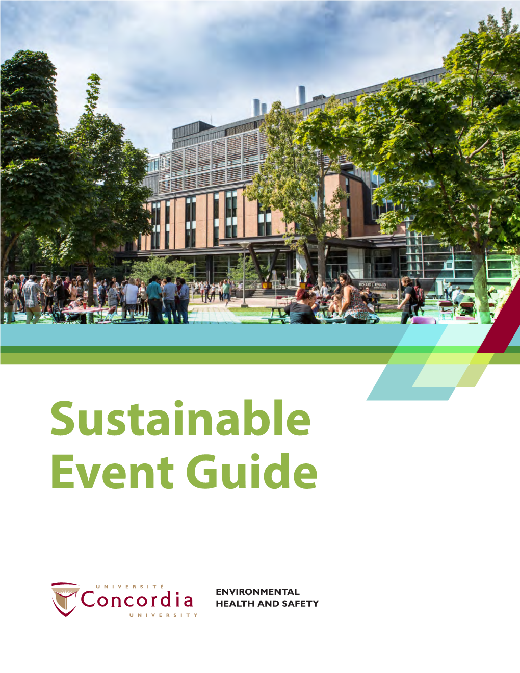 Sustainable Event Guide Message from the EHS Sustainability Team