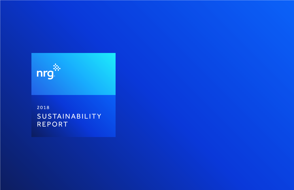 2018 Sustainability Report Contents