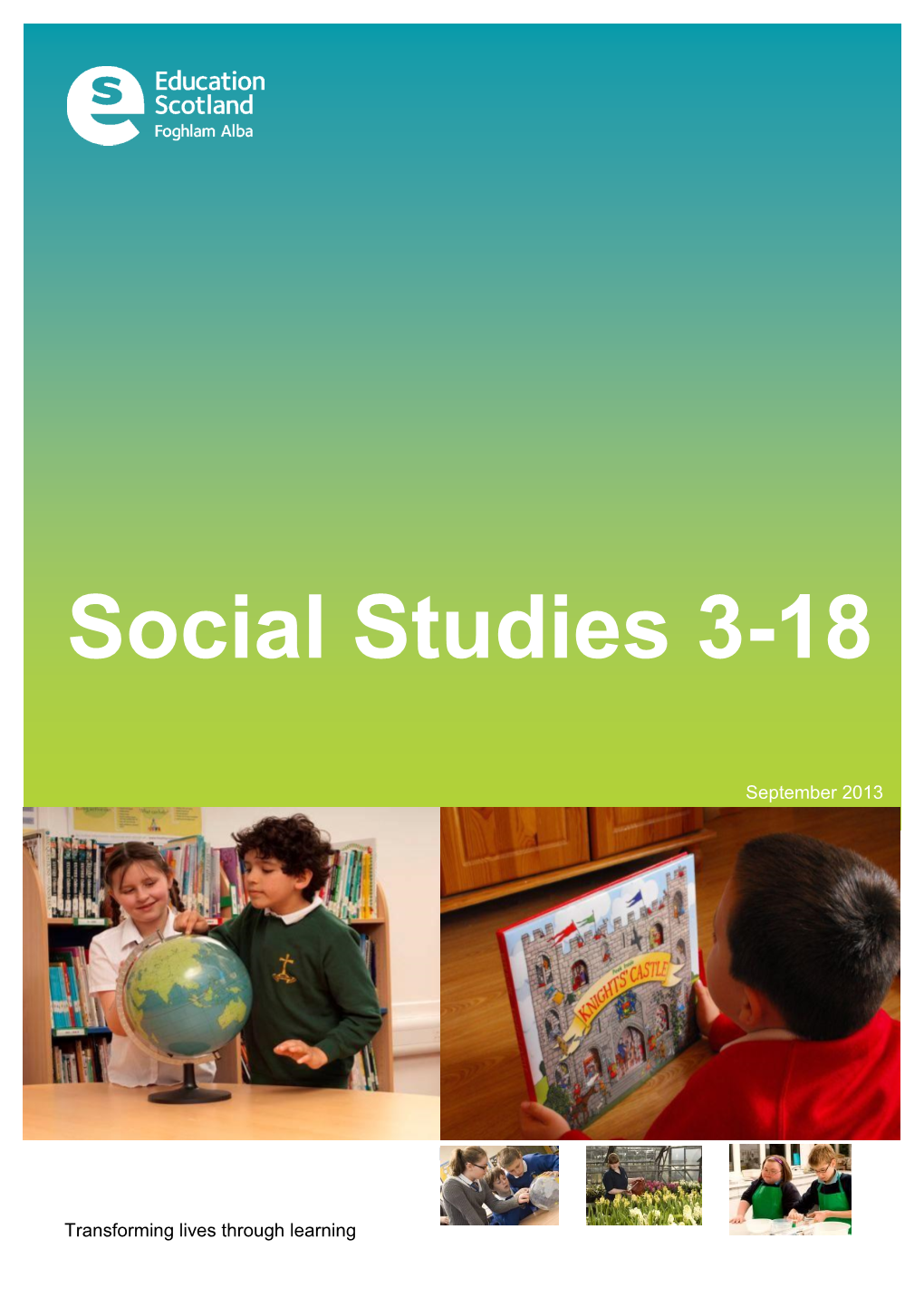 Social Studies 3-18 Impact Report 2013 Update