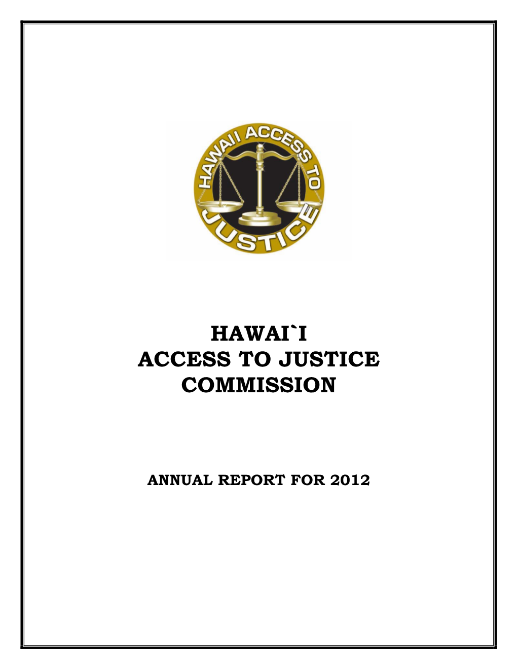 Hawai`I Access to Justice Commission