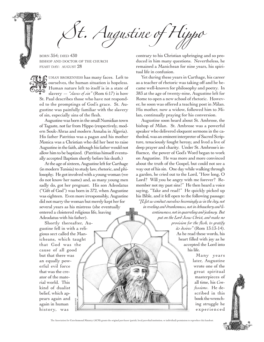 St. Augustine of Hippo ~ Page 2