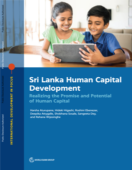 Human Capital Development Realizing the Promise and Potential