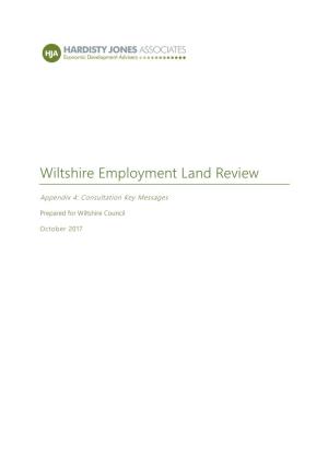 Wiltshire Employment Land Review