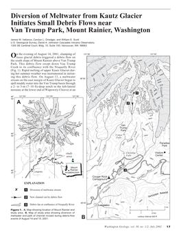 Washington Geology, July 2002