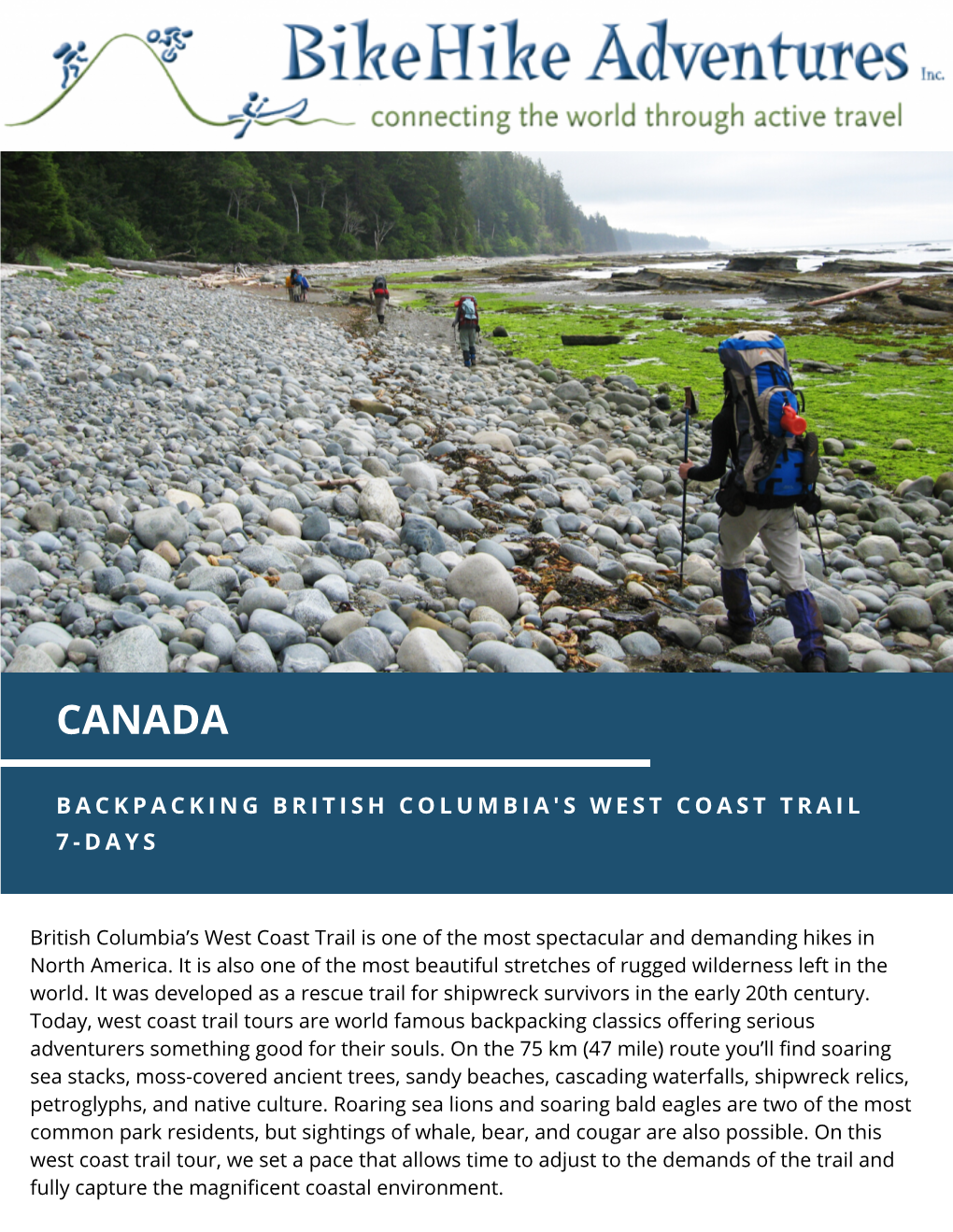 *DI Backpacking the West Coast Trail 7