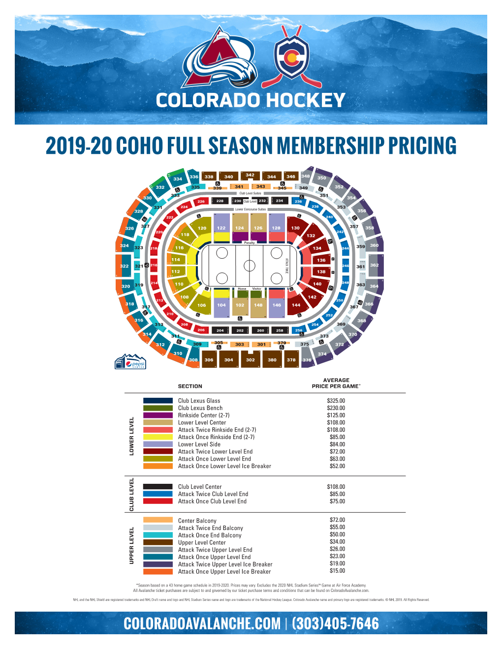 Coloradoavalanche.Com 2019-20 Colorado Avalanche Season