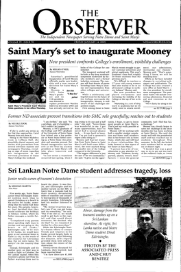 Saint Mary's Set to Inaugurate Mooney New President Confronts College's Enrollment, Visibility Challenges