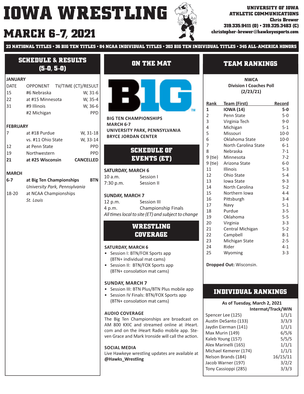 Big Ten Notes 2021.Indd