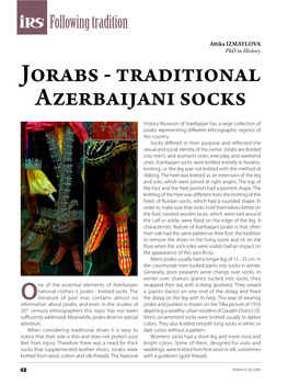 Jorabs - Traditional Azerbaijani Socks
