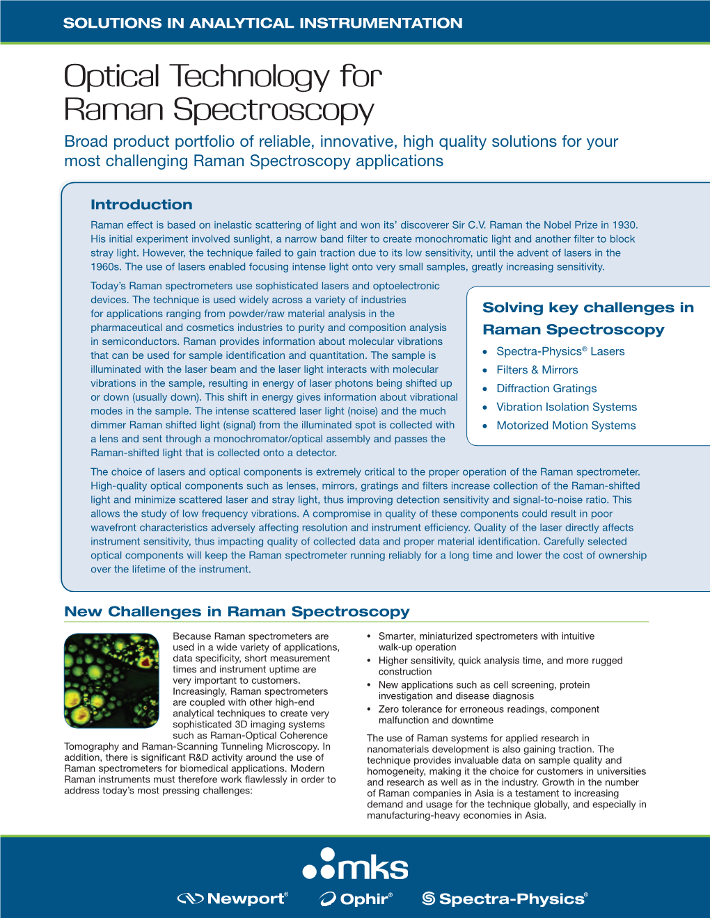 Optical Technology for Raman Spectroscopy