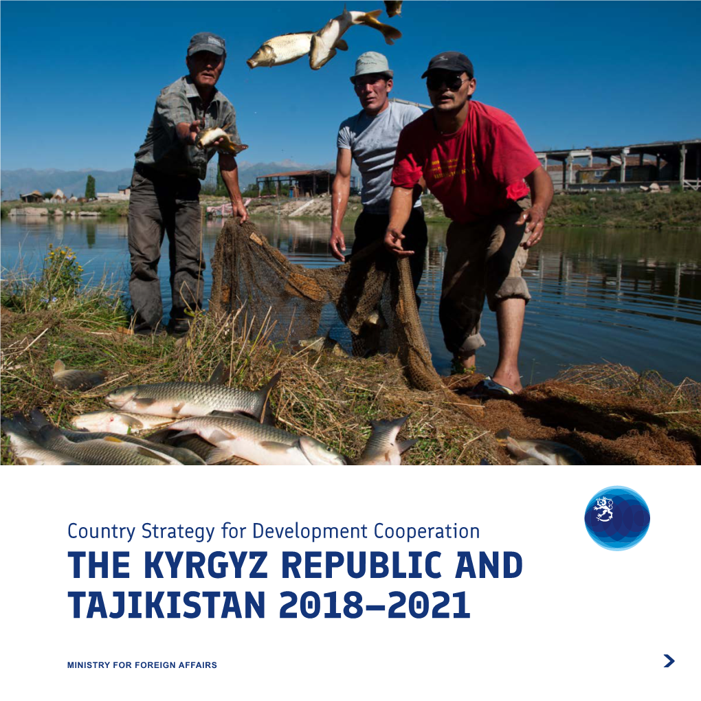 The Kyrgyz Republic and Tajikistan 2018–2021