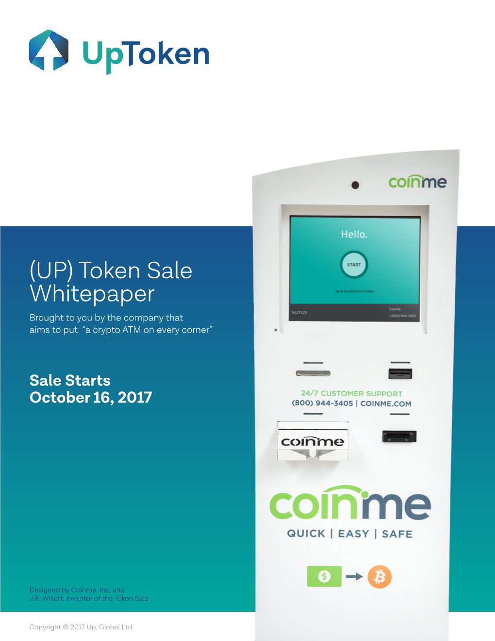 Whitepaper Brought to You by the Company That Aims to Put “A Crypto ATM on Every Corner”