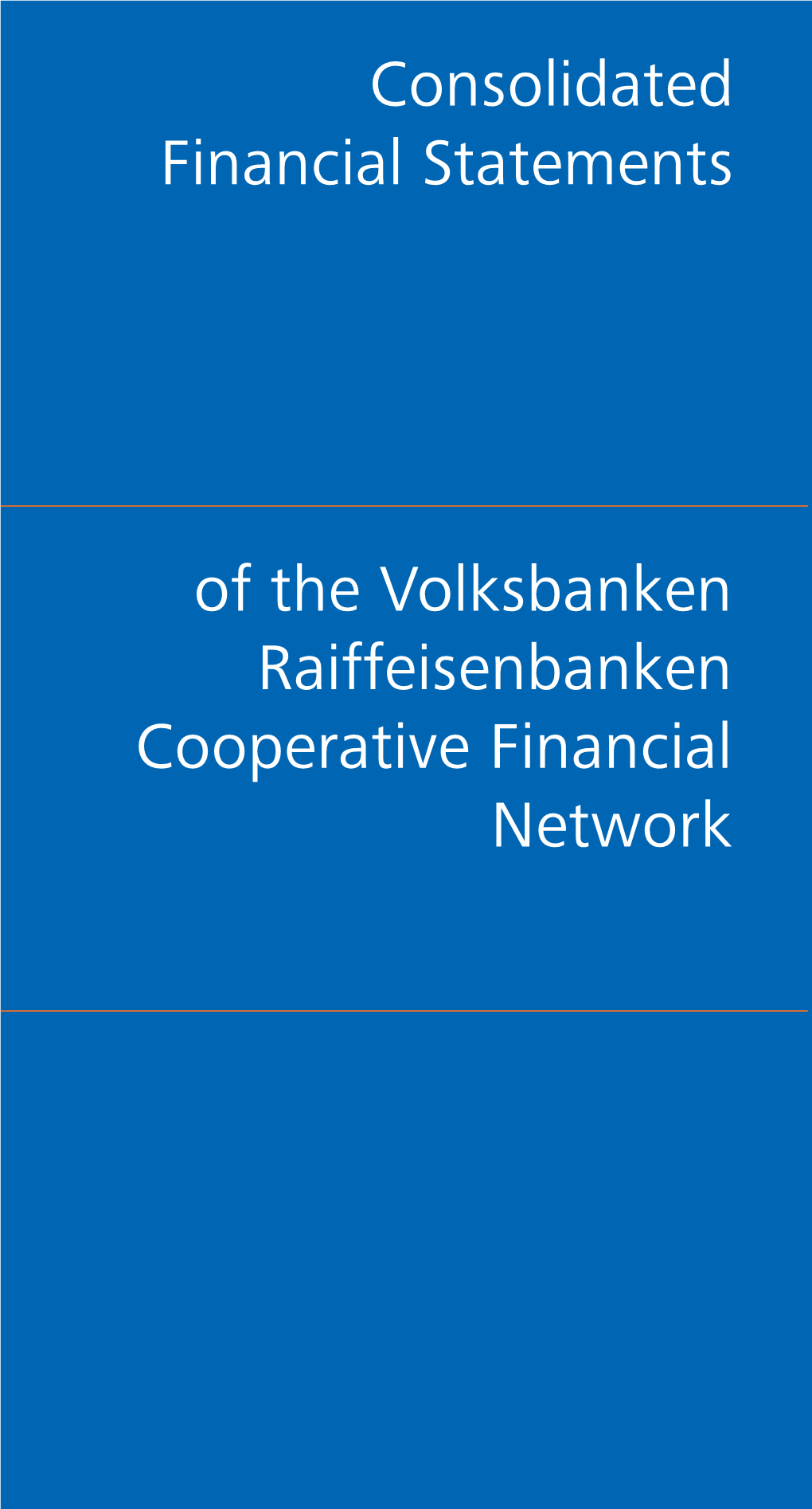 Of the Volksbanken Raiffeisenbanken Cooperative Financial Network