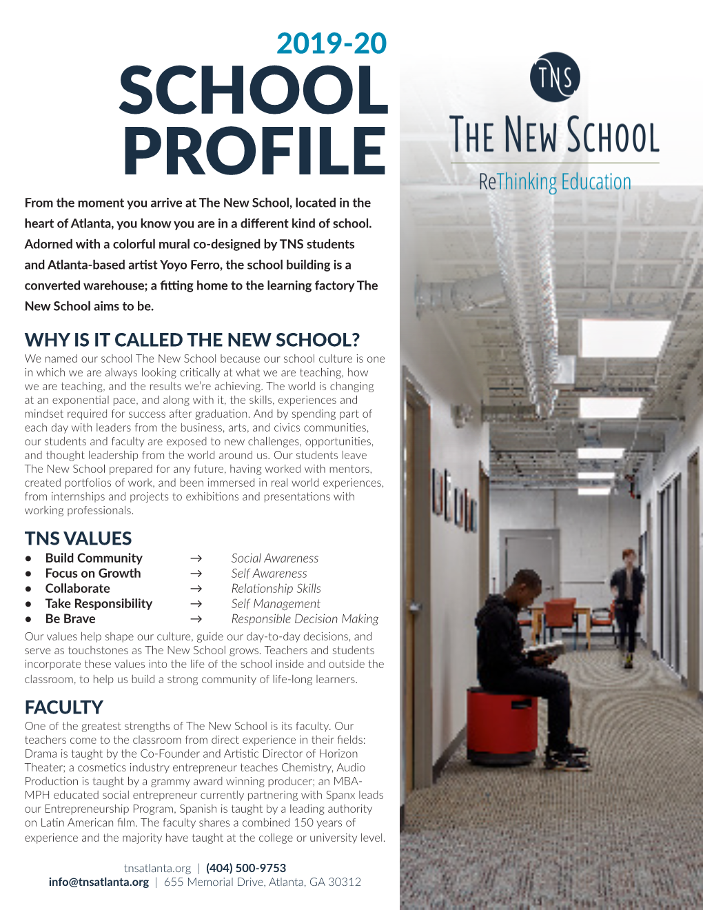 TNS College Profile 2019-20