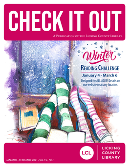Reading Challenge January 4 - March 6 Designed for ALL AGES! Details on Our Website Or at Any Location