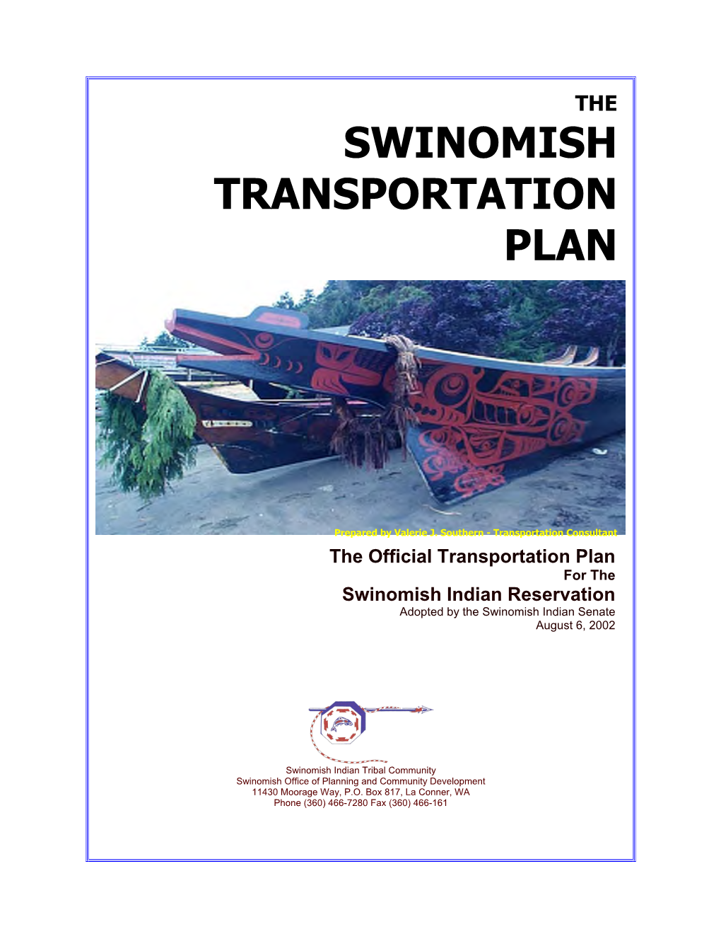Swinomish Transportation Plan