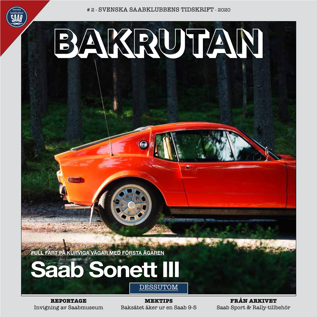 Saab Sonett III DESSUTOM