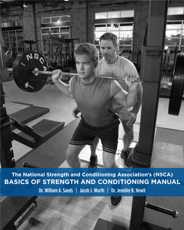 BASICS of STRENGTH and CONDITIONING MANUAL Dr