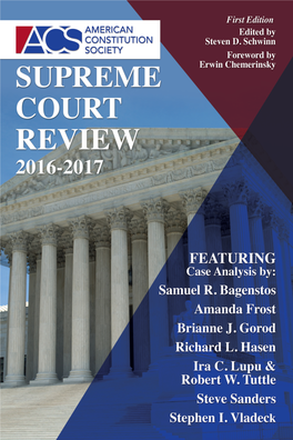 ACS Supreme Court Review