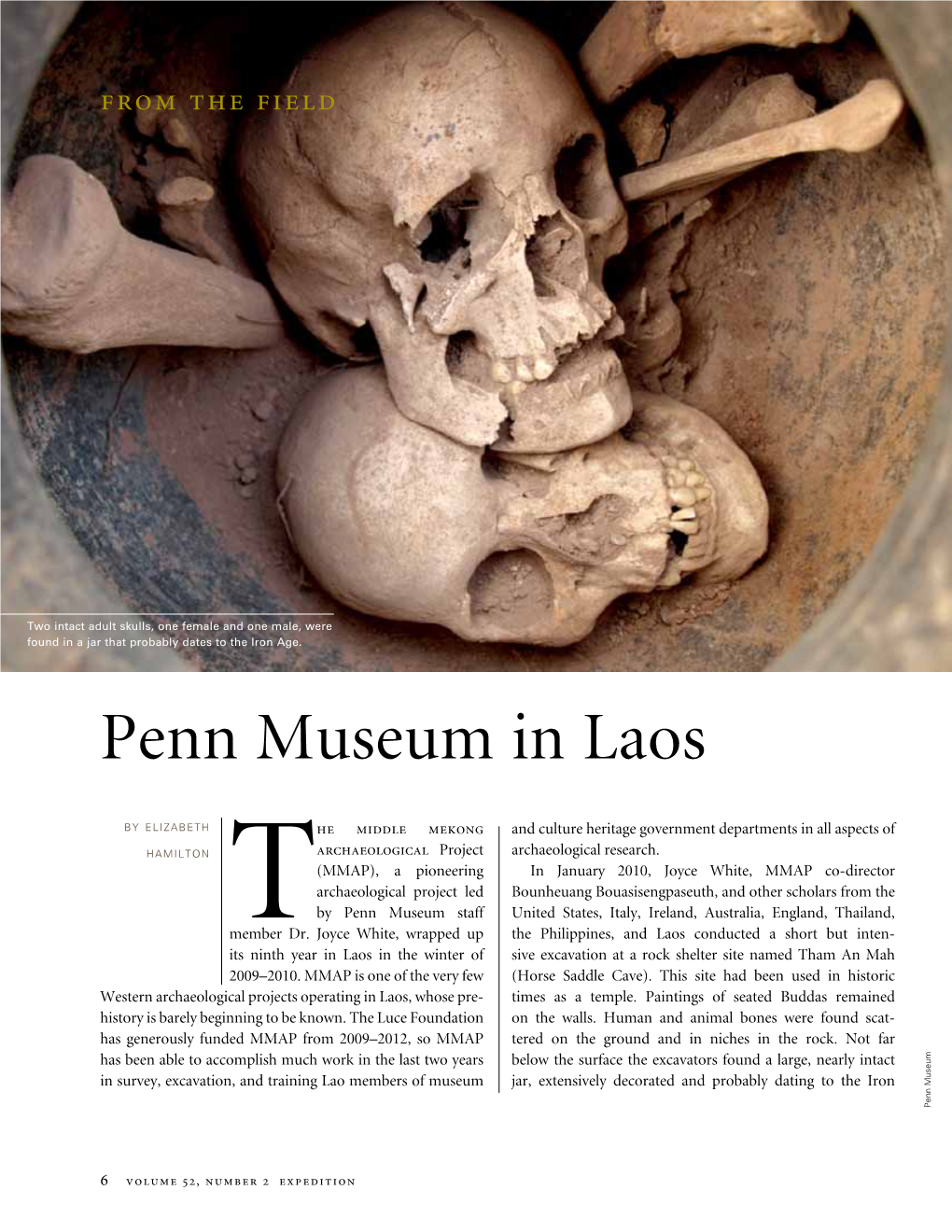 Penn Museum in Laos