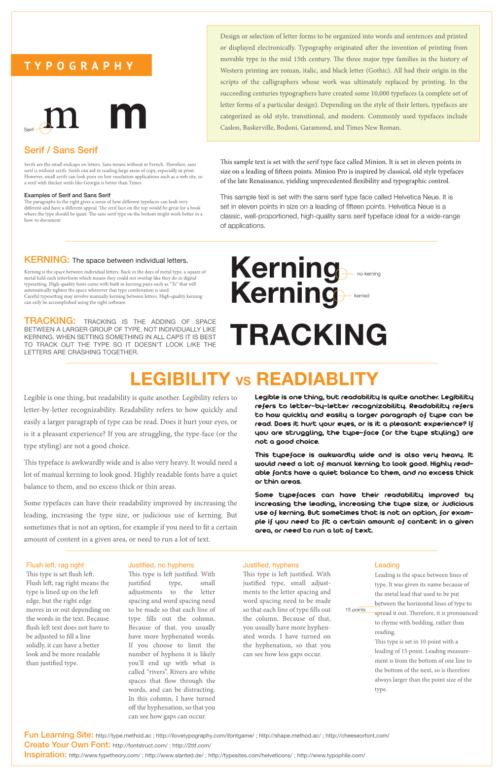 Kerning TRACKING Kerning