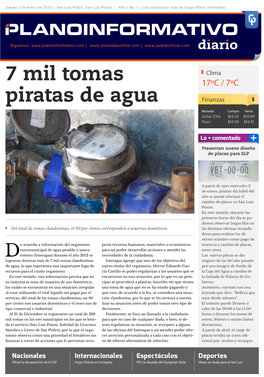 7 Mil Tomas Piratas De Agua
