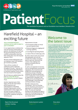 Patient Focus Autumn 2014.Qxd:Layout 1 06/11/2014 16:10 Page 2