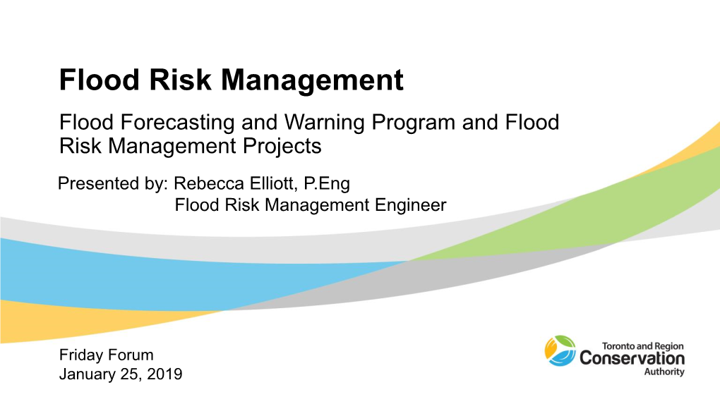 TRCA Flood Risk Assessment Project