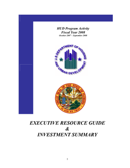 2008 Executive Resource Guide