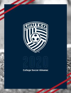 College Soccer Almanac Table of Contents