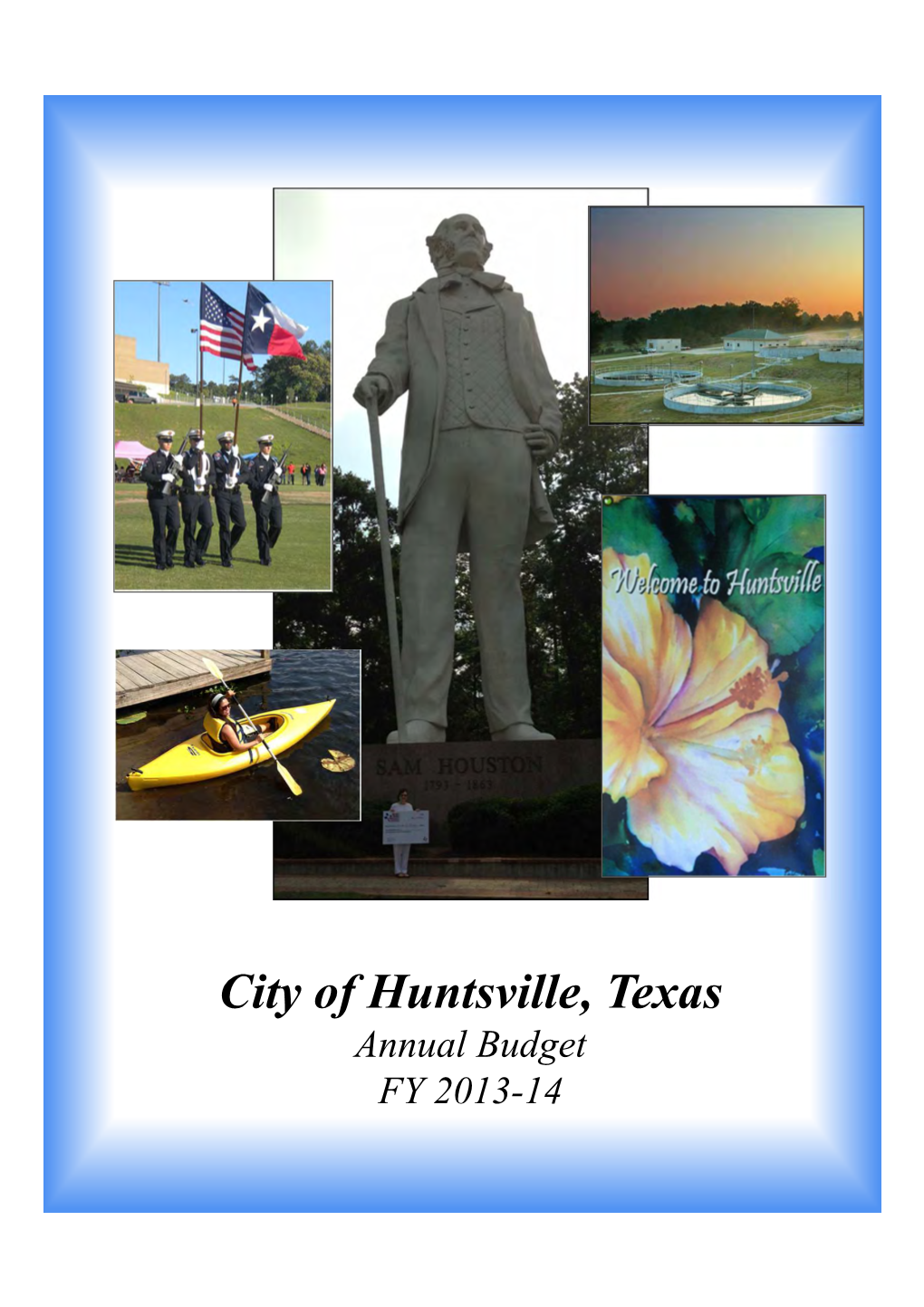 City of Huntsville FY 2014 Budget Book