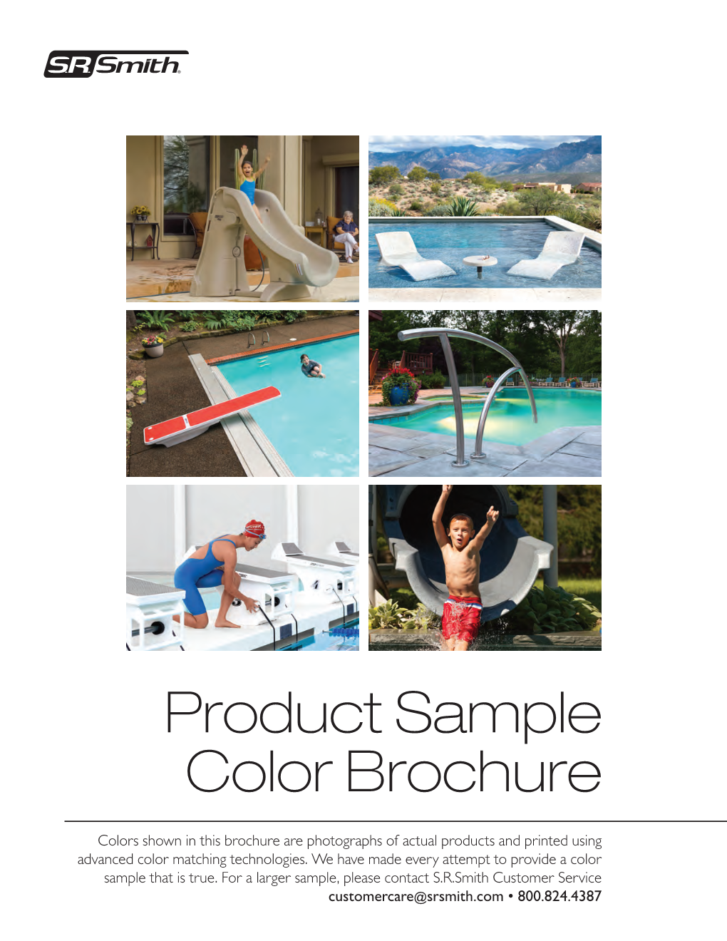Product Sample Color Brochure