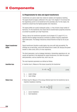 II Components