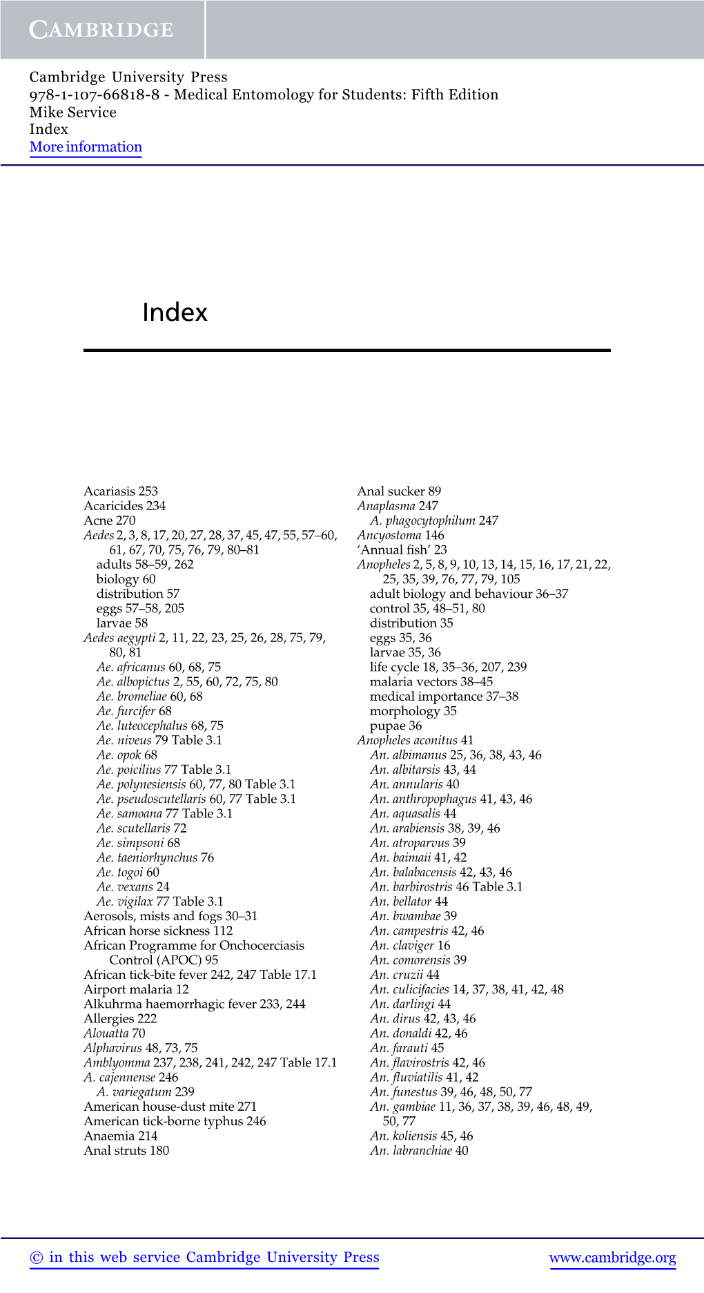 © in This Web Service Cambridge University Press