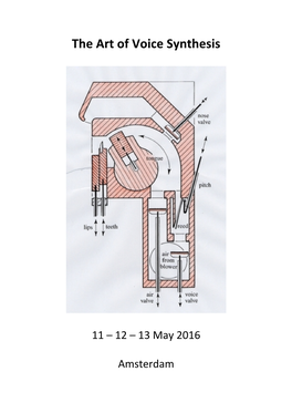 11 – 12 – 13 May 2016 Amsterdam