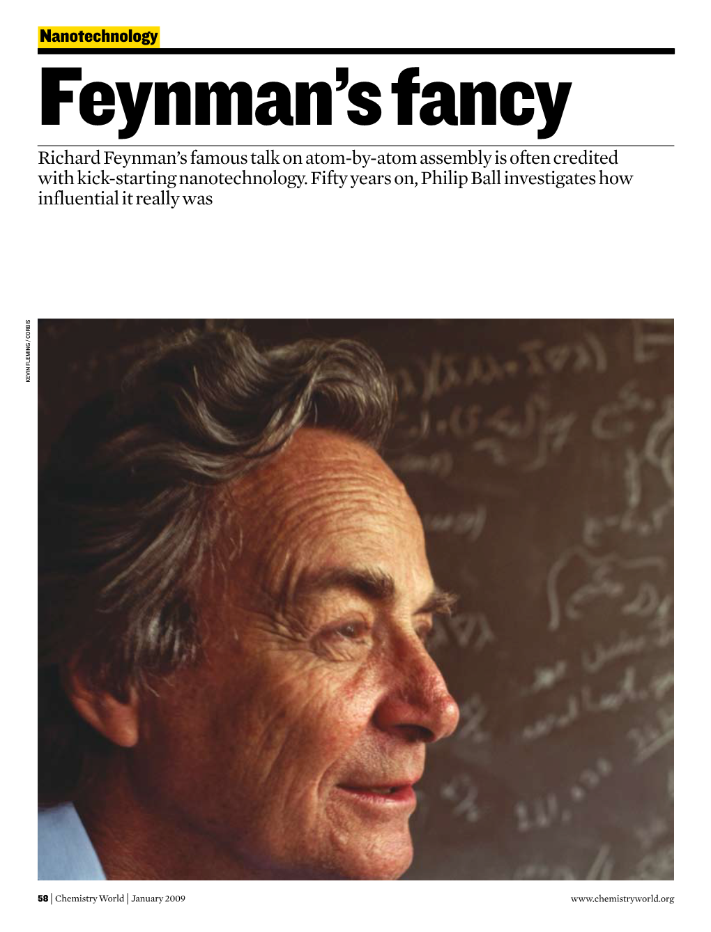 Richard Feynman's Famous Talk on Atom-By-Atom Assembly Is Often
