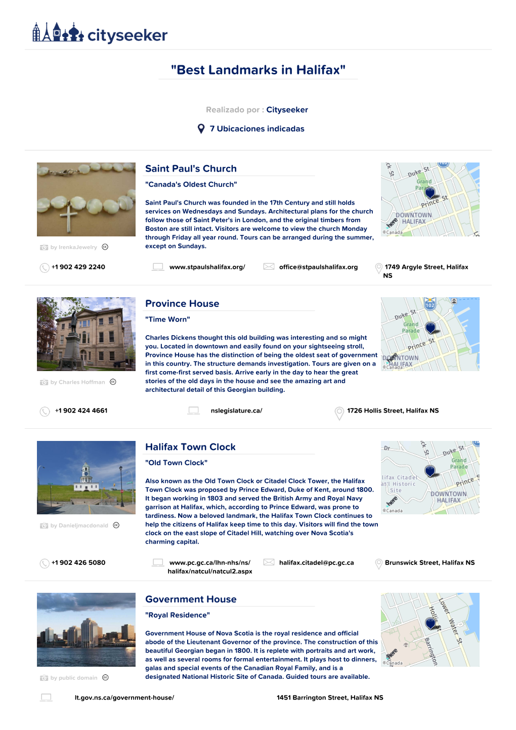 Best Landmarks in Halifax"