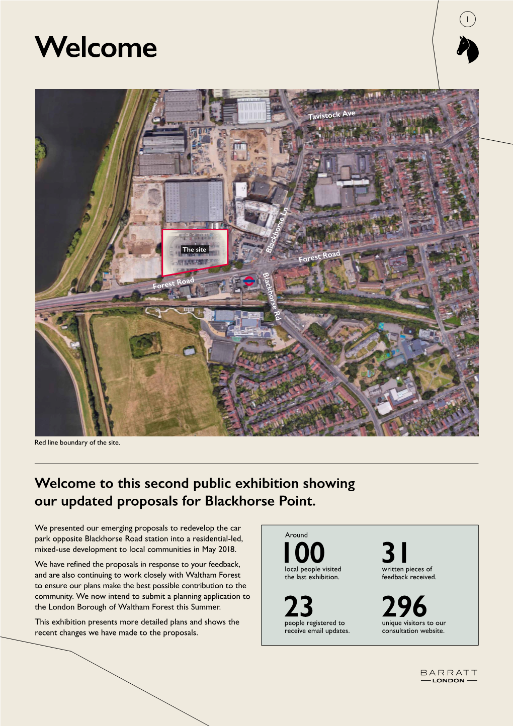 This Second Public Exhibition Showing Our Updated Proposals for Blackhorse Point