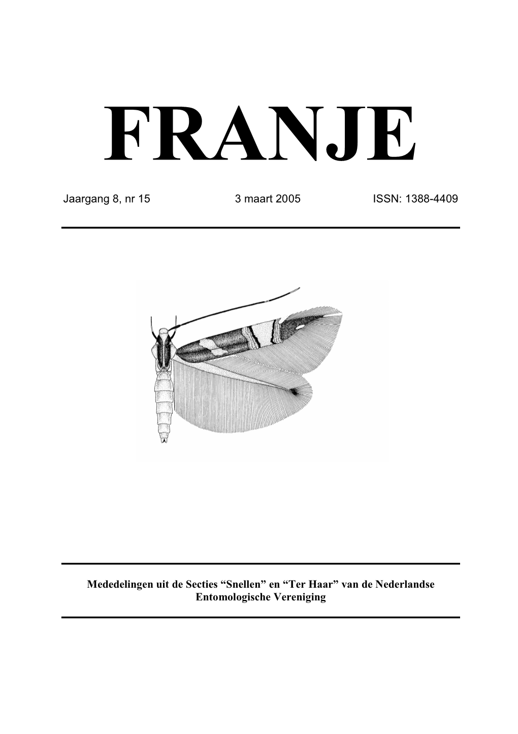 FRANJE 15 Voorjaar 2005