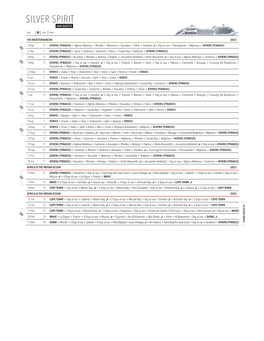 Silver Spirit 608 Guests