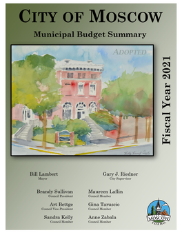 Fiscal Year 2021 Budget Summary
