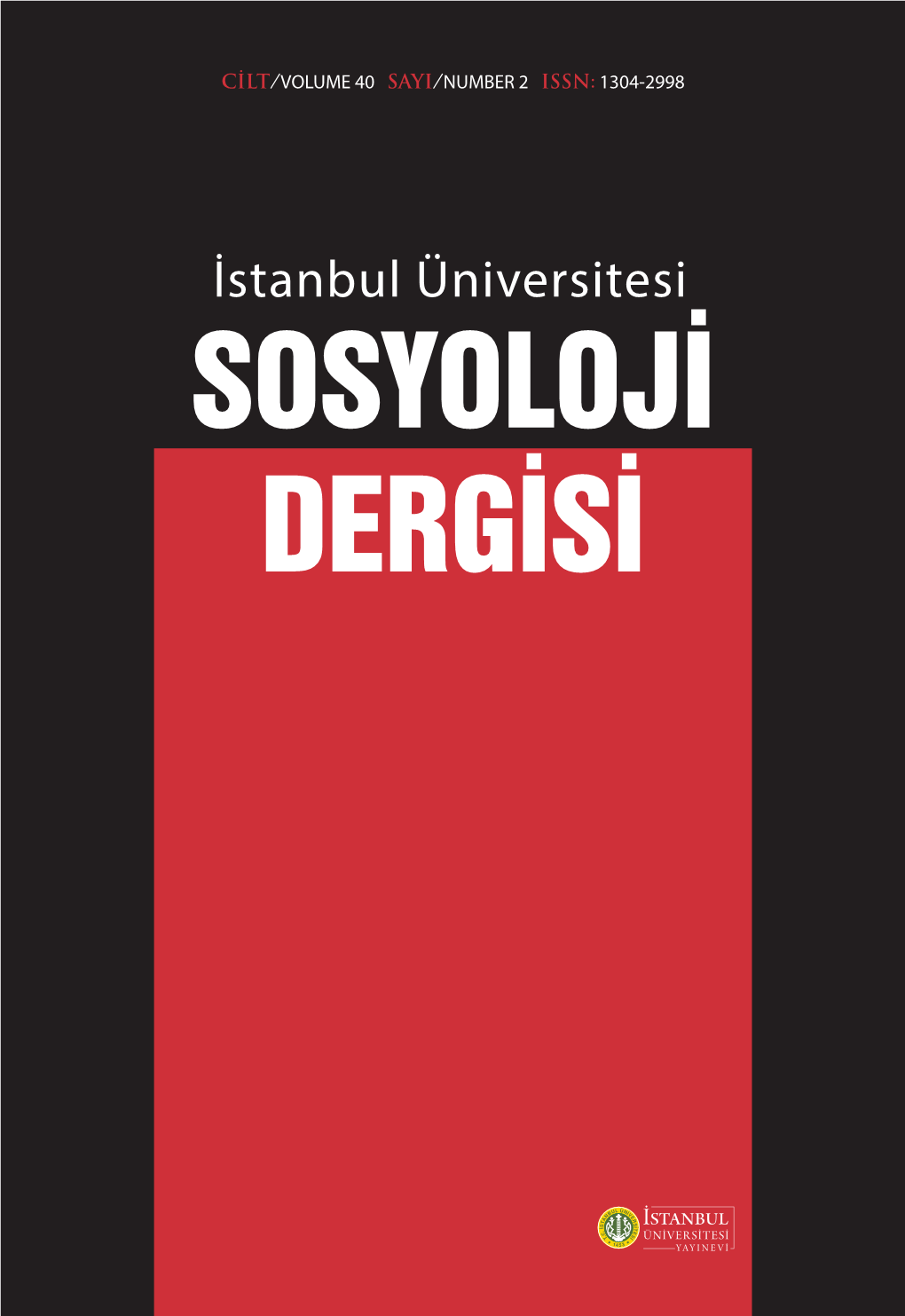 Sosyoloji Dergisi